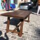 French brutalist table by Aranjou