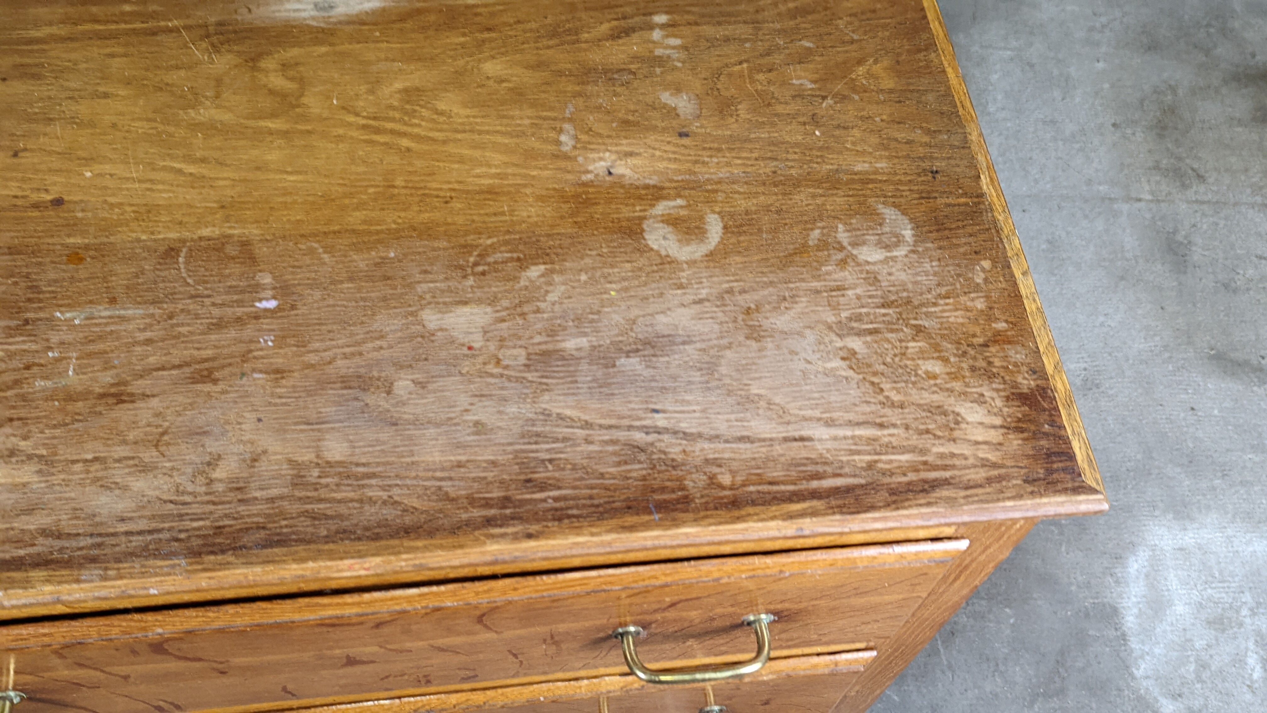 Commode pied compas scandinave