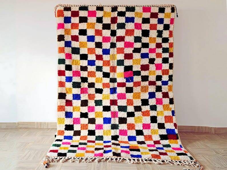 Multicolored Berber Moroccan Rug 250cm x 150cm