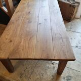 Solid oak coffee table