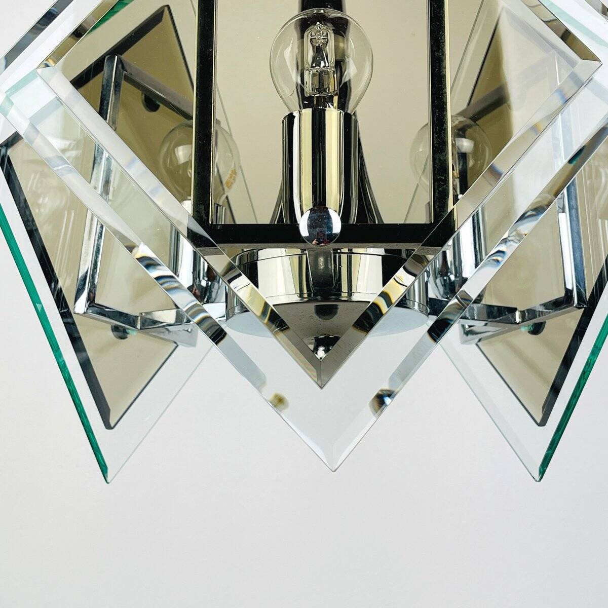 Art glass pendant by Fontana Arte, Italy, 1970s