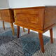 Pair of bedsides fifties