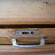 Old oak curtain binder