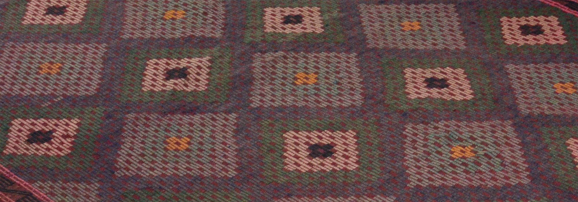 Anatolian handmade kilim rug 297 cm x 191 cm