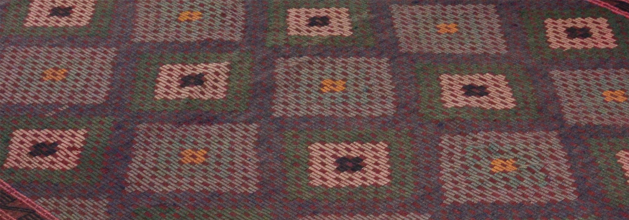 Anatolian handmade kilim rug 297 cm x 191 cm