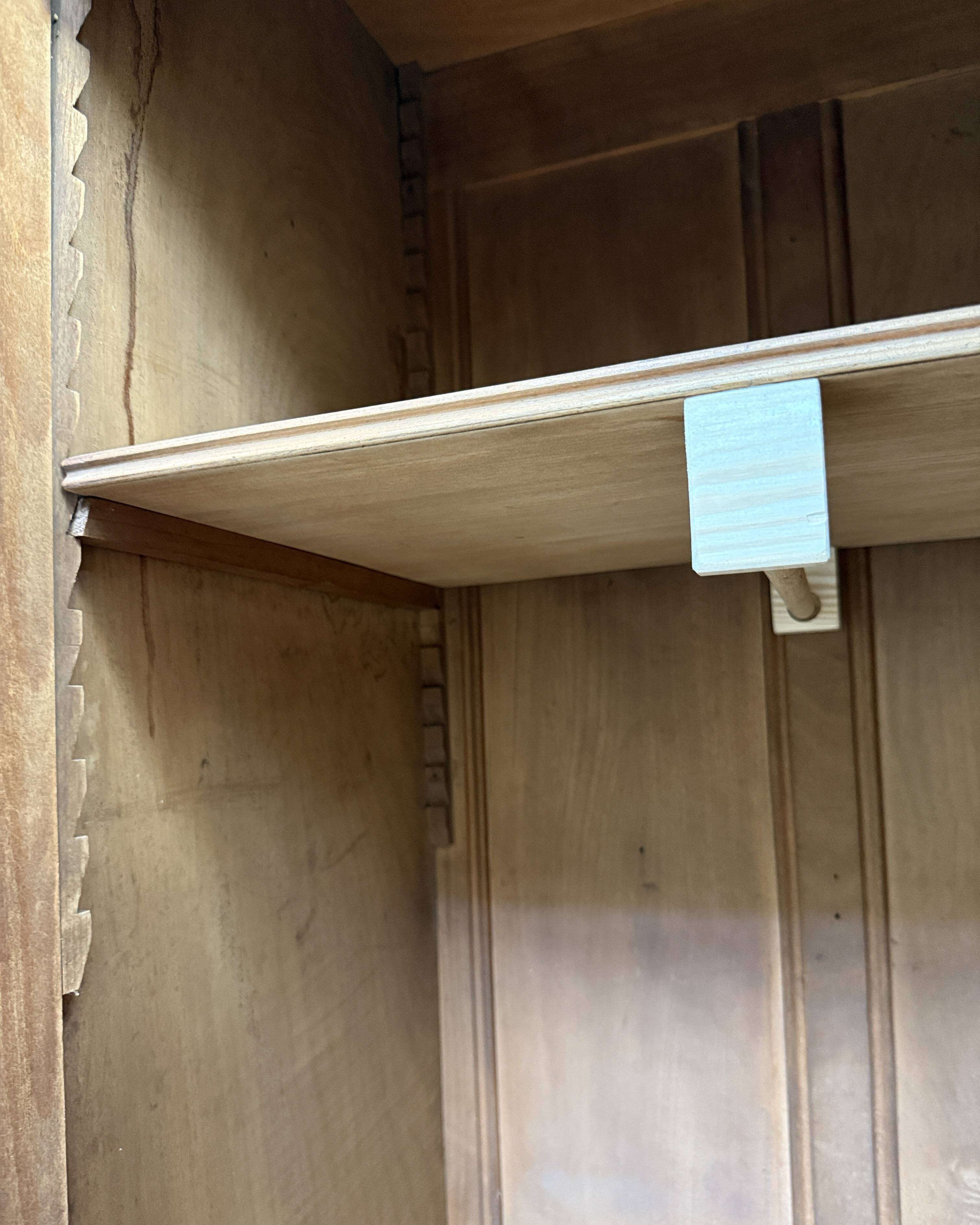 Large Art Nouveau wardrobe (renovated)