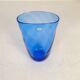 Art Deco Set of 6 Sculpted Glass Vases Handmade Reijmyre, Sweden, 1930s