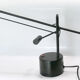 Articulated desk lamp with balance wheel 1980's by Stilplast Italy