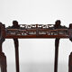 Japanese pedestal table in carved wood and lacquered panels, France, circa 1880