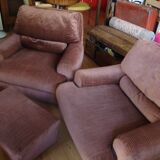 Burov armchair and foot rest