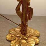 F. Kovacs gilded bronze lamp