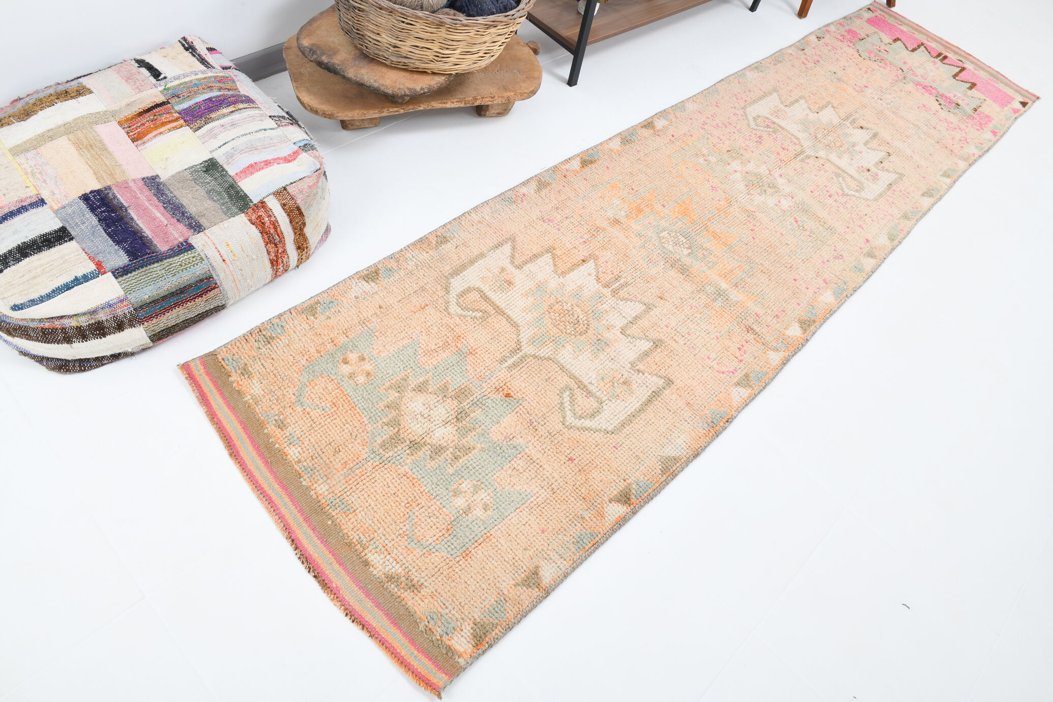 Runner rug, 88x348cm