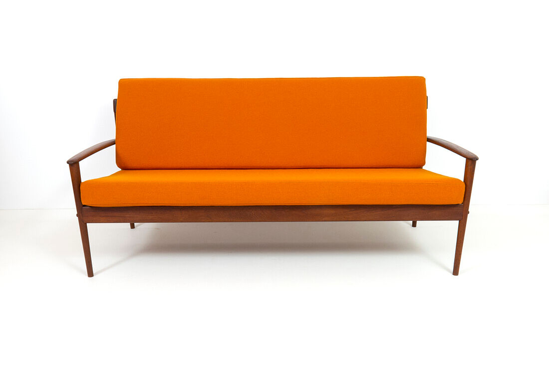 Teak Sofa by Grete Jalk for Poul Jeppesen