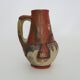 Iddeqi Kabyle pottery, Kabyle pitcher, Berber. Kabyle folk art. The 50's