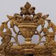 Regency style mirror with carved and gilded wood frame, early 19th century