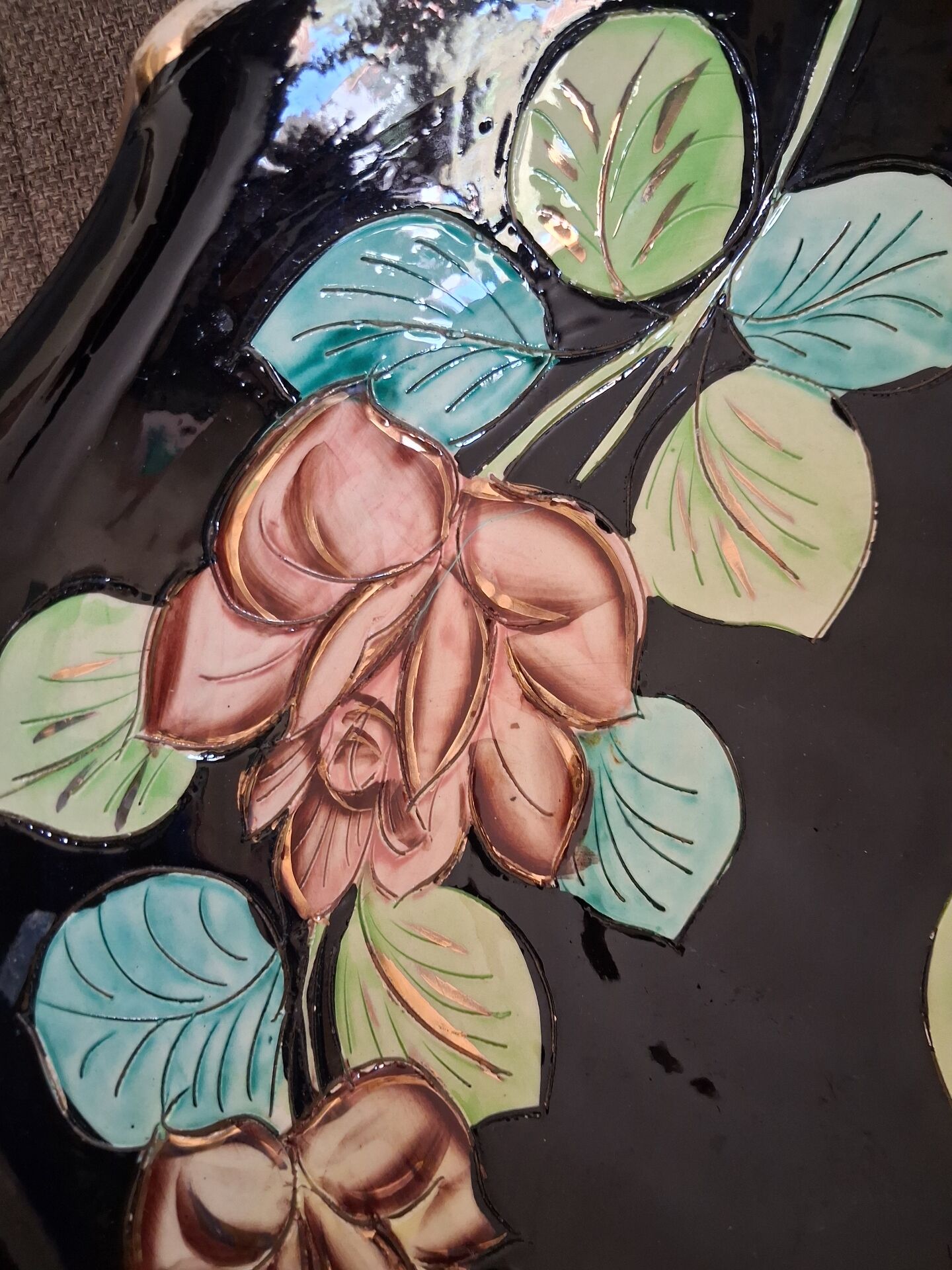 Plate / Bowl Vallauris Vintage 50s/60s – Floral Decor &