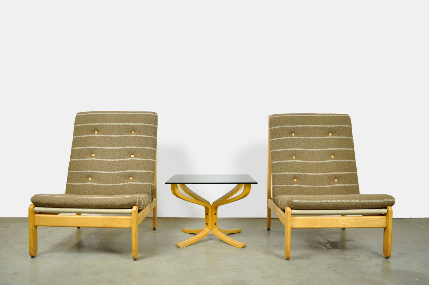 Armchairs by Bernt Petersen for Schiang Furniture, Denmark 1960s