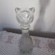 Glass cat shape bottle