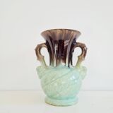 Vase ancien bleu - numéroté