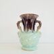Antique blue vase - numbered