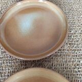 6 stoneware dessert plates