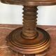 Solid art deco screw saddle