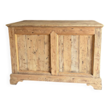 Old solid pine counter