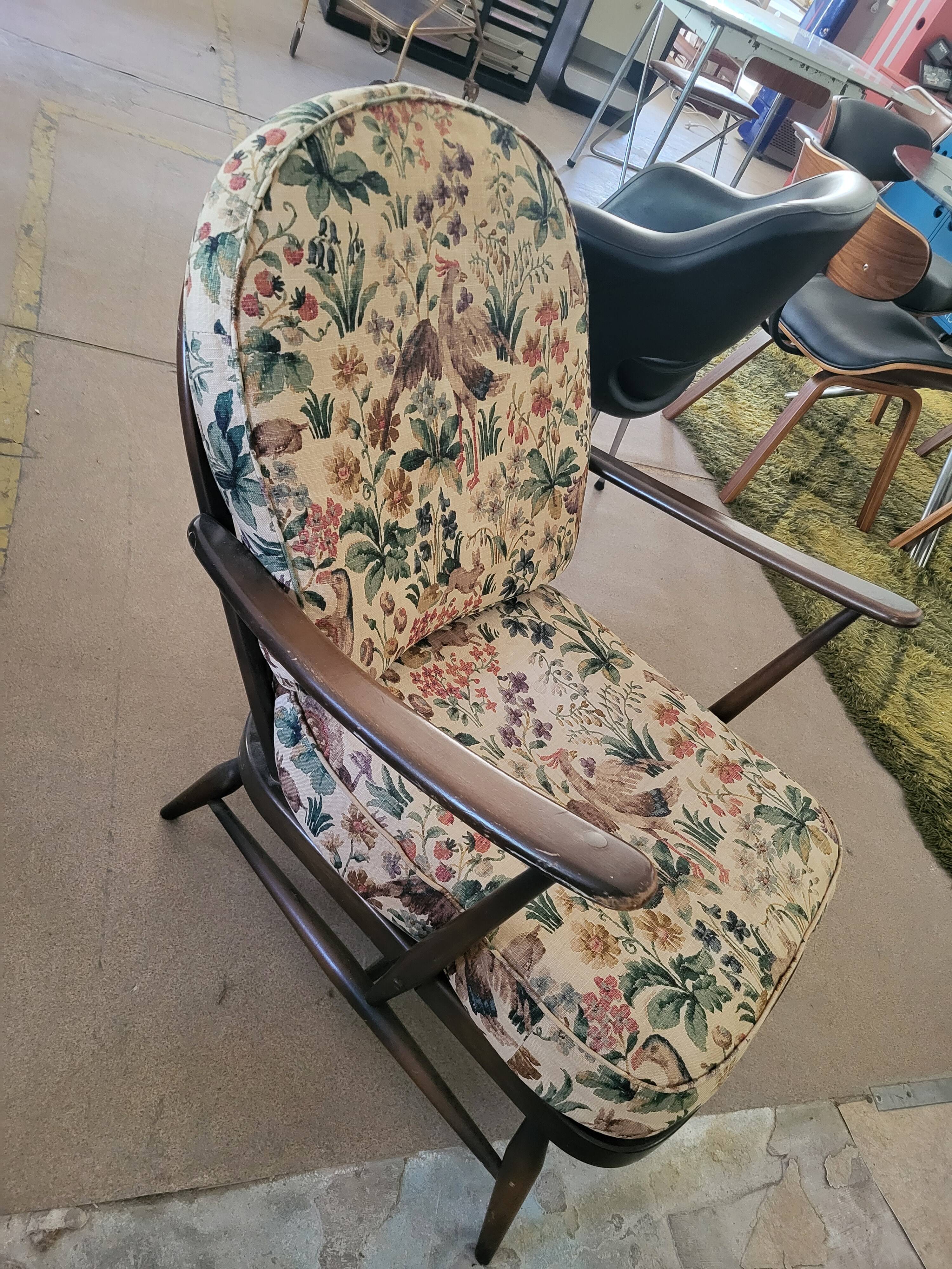 Fauteuil Ercol authentique – Angleterre – Vintage années 60/70