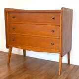 Commode en bois vintage