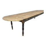 Rounded farm table 1900s model "Gadagne"