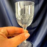 Set of 7 crystal liquor glasses