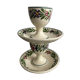 Set de 2 coquetiers vintage modèle Rusticana Sarreguemines