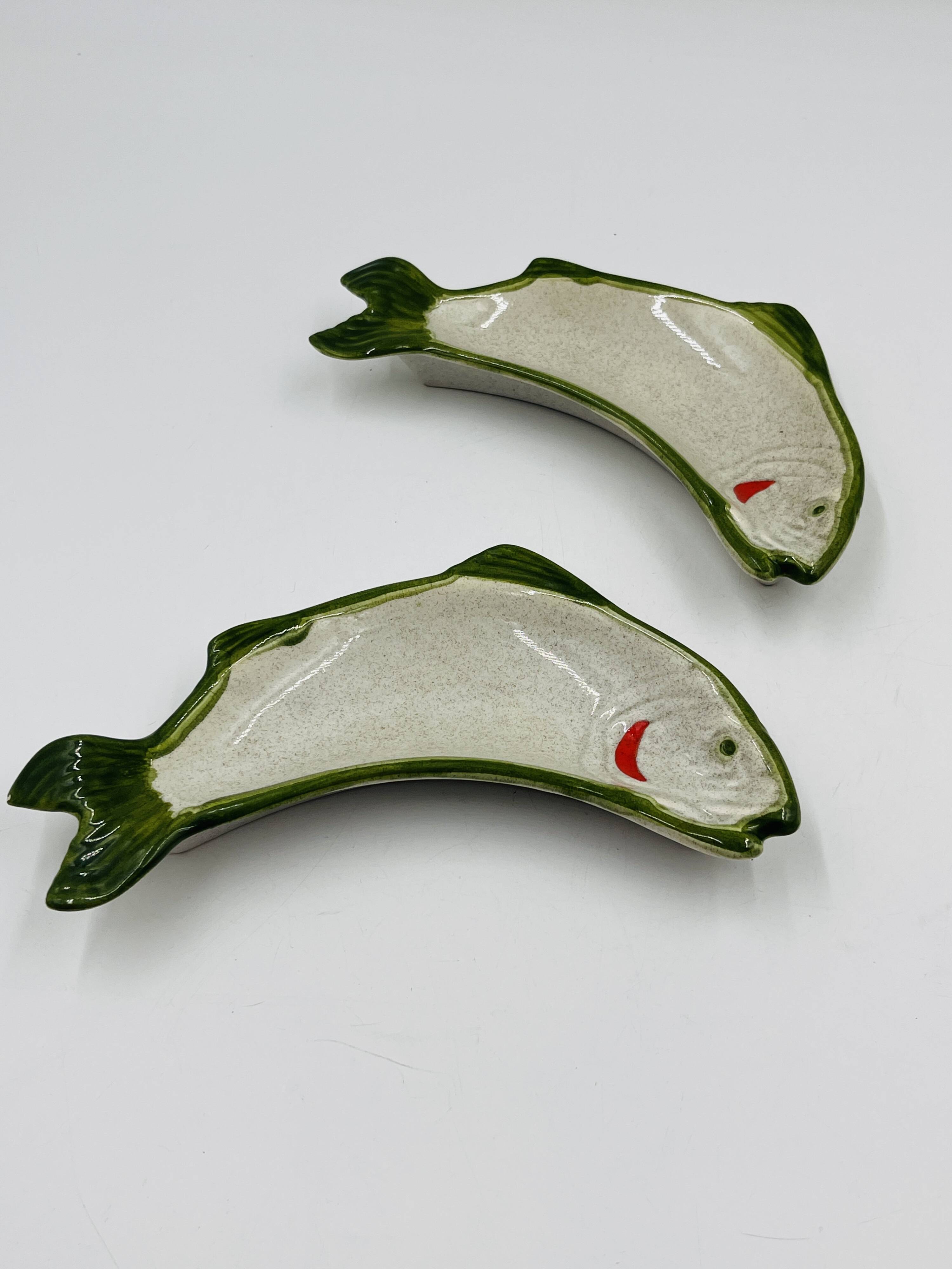 Duo of Waechtersbach fish dishes