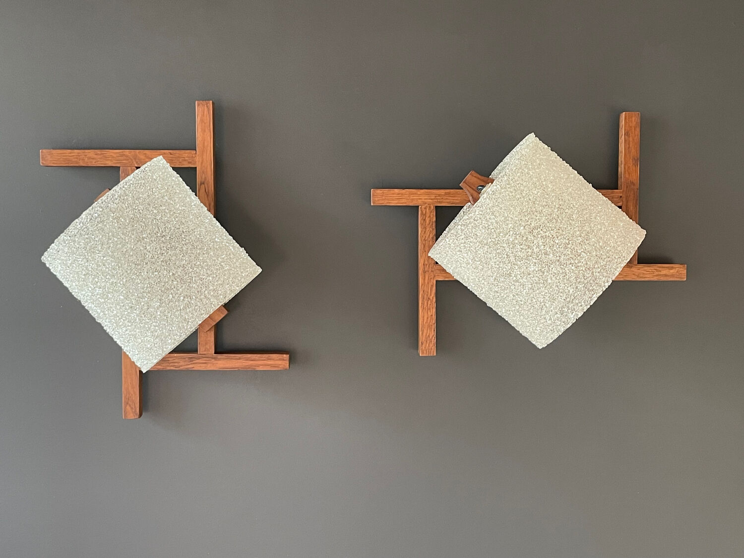 Paire d’appliques scandinaves