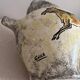 Vintage French Studio Ceramic Pitcher by Ghila – Lascaux Cave Art Styl
