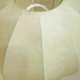 Table lamp from around 1960 with two original cocoon shades