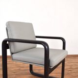 Mid-Century Leather Lounge Chairs by Burkhard Vogtherr for Rosenthal, 1970s