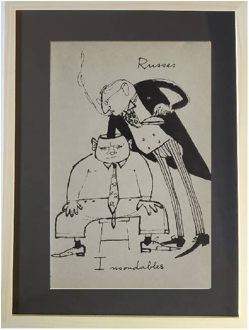 Daninos illustrations from 1962 “The Russians”