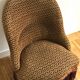 Fauteuil crapaud douillette Napoléon III