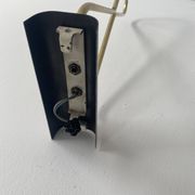 ANTIQUE BRASS AND PRISMATIC GLASS PENDANT LAMP XXL