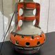 Lampe germany des années 70 avec son abat-jour d'époque