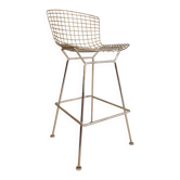Tabouret de bar, design Harry Bertoia, édition Knoll