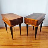 Pair of vintage bedside tables 1965