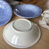 4 Castelforte Italy salad bowls.