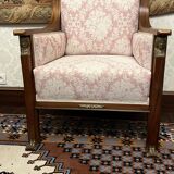 Empire Restoration armchair, 1825, France