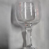 6 Matignon-style crystal port glasses