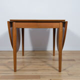 Table à manger extensible en teck, années 1960
