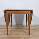 Table à manger extensible en teck, années 1960