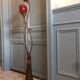 Carnival lamp in Fiber of Glass and Wicker