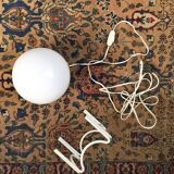 Lampe boule  vintage support tripode